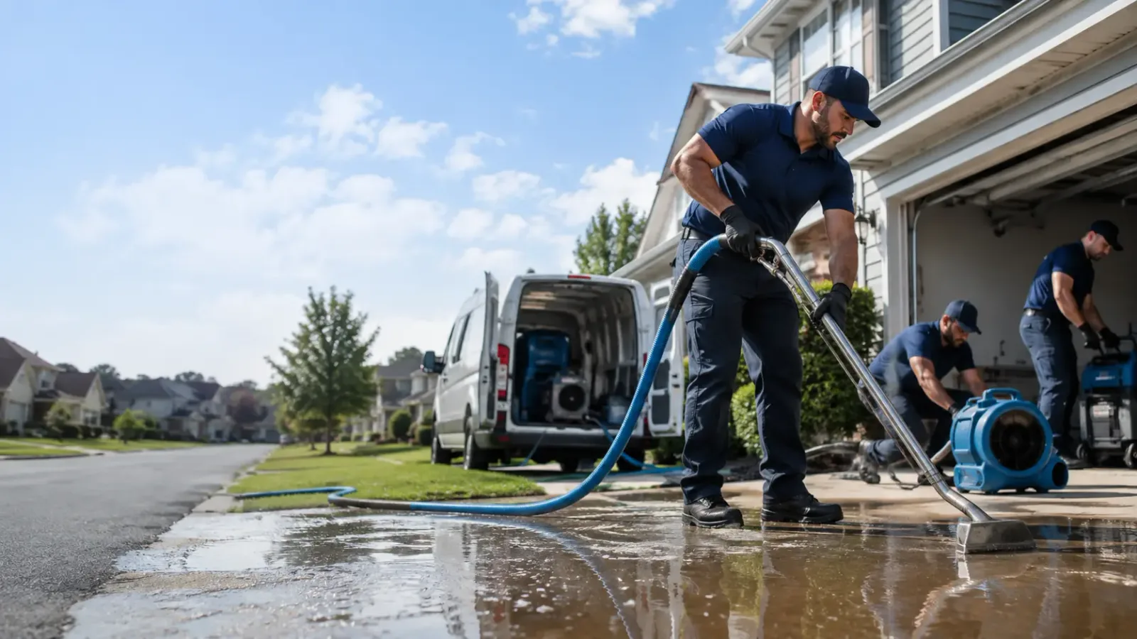 Flood Damage Restoration in Snow, OK